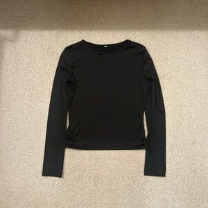 Black Long Sleeve Top
